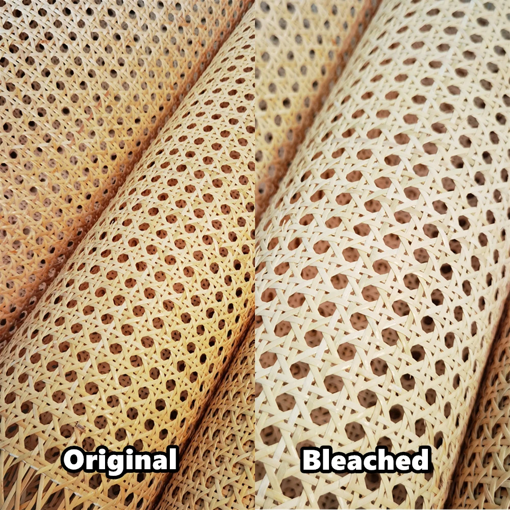 40-50CM Wide 40-70CM Long Real Indonesia Cane Webbing Roll Natural Rattan Sheets Chair Table Ceiling Background Wall Decor