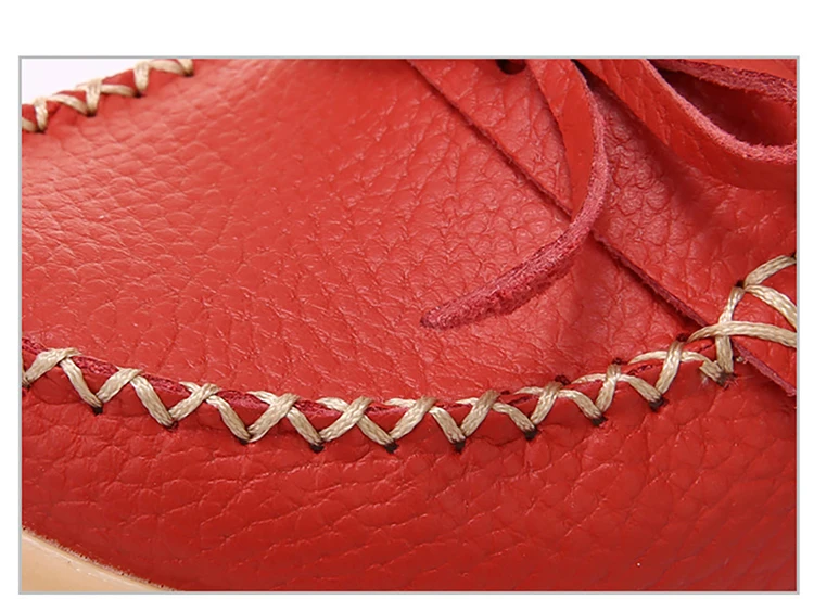Plardin/Женская обувь на плоской подошве; женские лоферы; большие размеры 35-42; женская модная повседневная обувь из натуральной кожи с бантом-бабочкой для мам