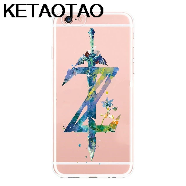 KETAOTAO легенда о Zeldas чехол для телефона s для iPhone 4S 5C 5S 6S 7 8 SE 5Plus XR XS Max чехол кристально чистый мягкий TPU чехол s - Цвет: Лаванда