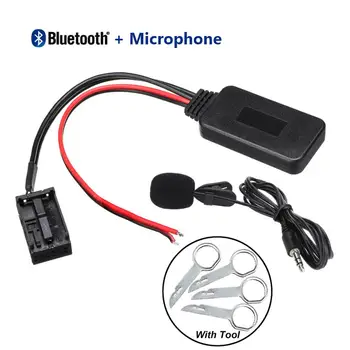 

Car Bluetooth Module AUX-in Audio Adapter + Tool & Microphone For Ford Focus Mk2 MK3 for Fiesta