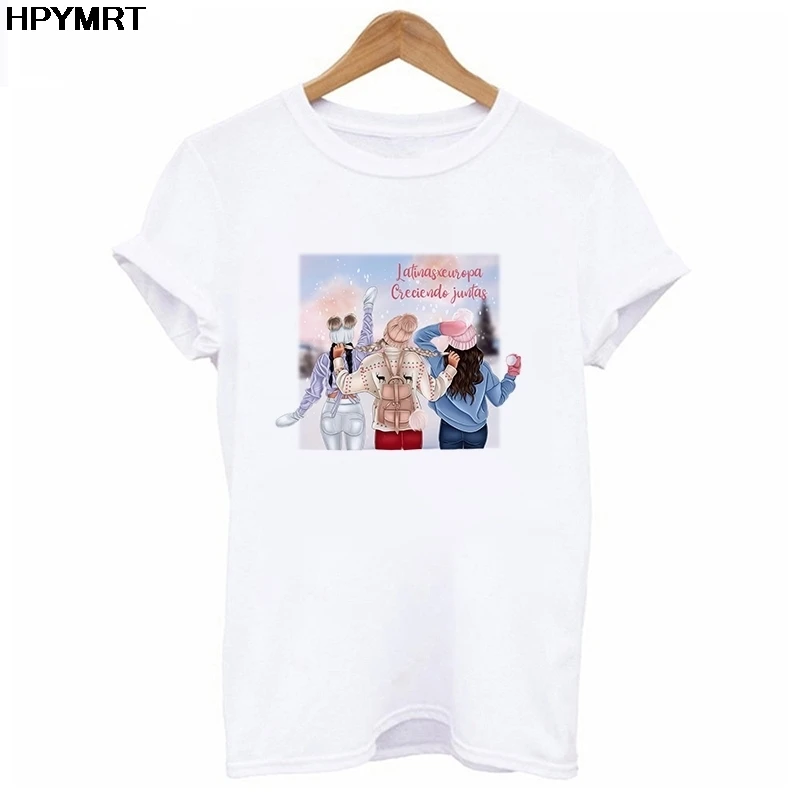 

Женская футболка с коротким рукавом, в стиле Харадзюку