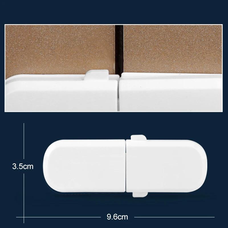 1Pc Baby Safety Cabinet Locks Home Door Cabinet Drawre Open Safety Protection Lock Children Cabinet Locks Baby Safety Supplies