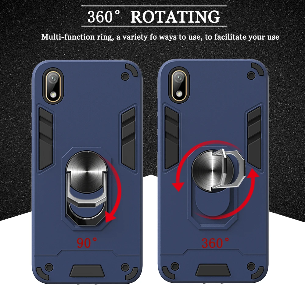 Armor Ponsel Cover Capa Huawei Y5 2019 Lembut TPU Shell SFor Huawei Armor Honor 8S Honor Play 3E funda Carcasa Kasus