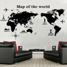 Съемная Настенная Наклейка черно-белая простая Настенная Наклейка s украшение для классной комнаты спальни гостиной наклейка s настенная самоклеящаяся