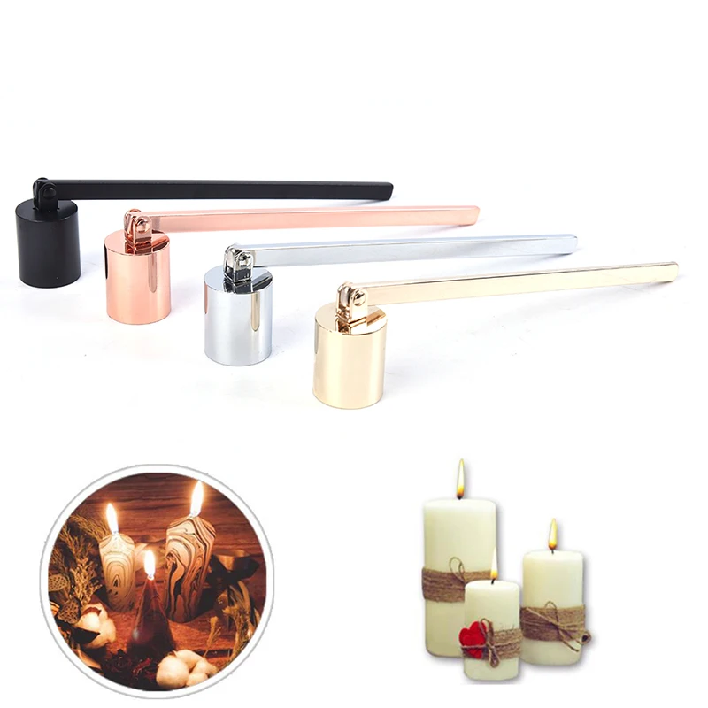 Candle Wick Trimmer Stainless Steel Candle Snuffer Flame Wick Tool Oil Lamp Dipper Extinguish Trimmer Cutter Put Off