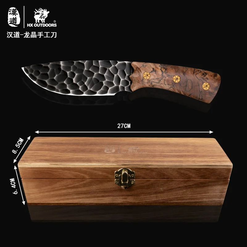 

Handmade Knife D2 steel Knife Camping Outdoor Survival Tool Forging Collection Straight Knife Survival Knife Army Knife Outdoor