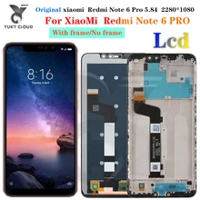 

For Xiaomi Redmi Note 6 Pro LCD Display Screen Assembly + Frame FOR Redmi Note 6 Pro Touch Screen LCD Replacement