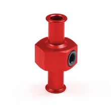 

Engine Compartment Fuel Pressure Gauge Adapter NPT Port Red Universal Car Accessories Engines Components Turbocharger