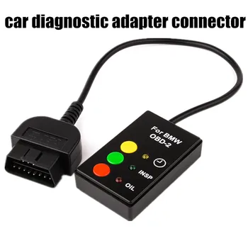 

Car OBD2 OBDII Diagnostic Tool Oil Service Inspection 16 Pin Male Connnector OBD2 Reset Car Air-bag Reset Tool For BMW 2002-2014