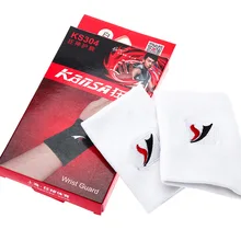 Продукт KANSA трикотажные нарукавники ультра-тянущиеся дышащие впитывающие пот Фитнес наручные мужские и женские баскетбольные тяжеловесы