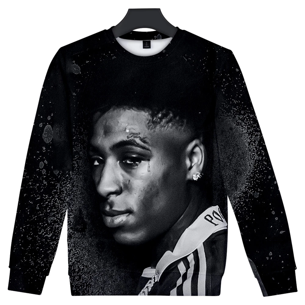 YoungBoy Never Broke Again2019, Новая Модная стильная толстовка с капюшоном, худи с 3D принтом, Harajuku, уличная одежда