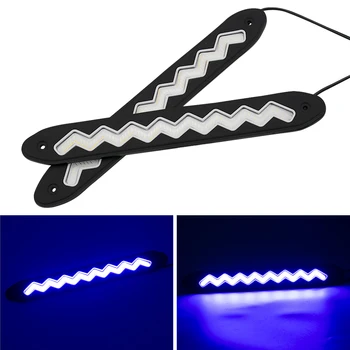 

COB LED Day Light Fog Light Flexible Cars Running Lights for Motor DRL Ultra Bright 12v Daytime Running Light Waterproof