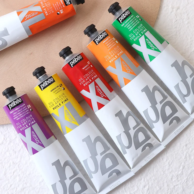 French Pebeo professional XL series Oil paint 80ml acrylic paint Oil for art studentsart supplies School supplies