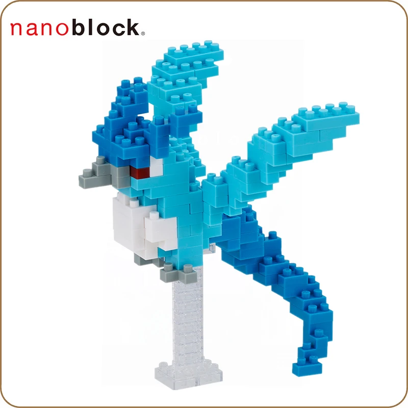 Nanoblock Покемон Пикачу NBPM_048 морозильник 170 шт Аниме Мультфильм алмаз мини микро блоки строительные блоки кирпичи игрушки игры