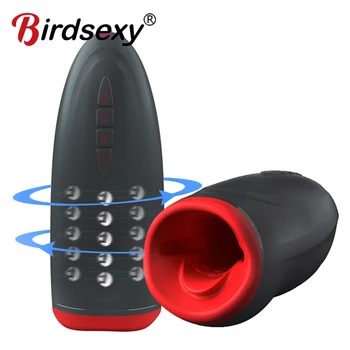 Electric Penis Sucking Vibrator For Men Mastubation Cup Sex Machine Penis G spot Stimulate Massager