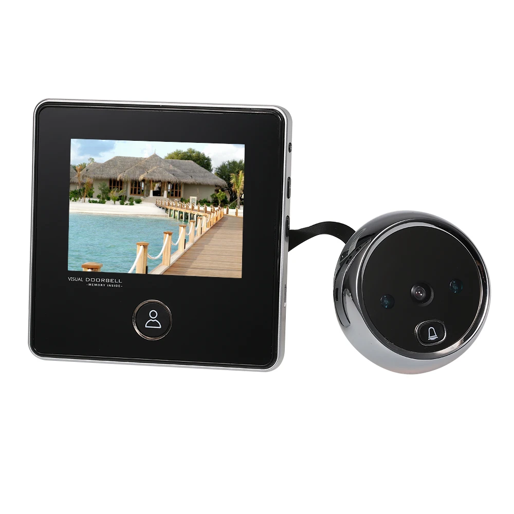3.0 TFT LCD Digital Door Eye Peephole Viewer Doorbell Camera IR Night Vision Photo Taking Super Long Standby for Home Security