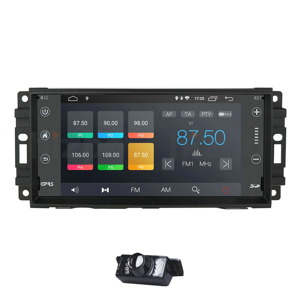 Android 10 Автомобильный мультимедийный плеер gps для Jeep Commander/Компас/Патриот/Grand Cherokee/Liberty/Wrangler/Unlimited Dodge caliber - Цвет: Camera2