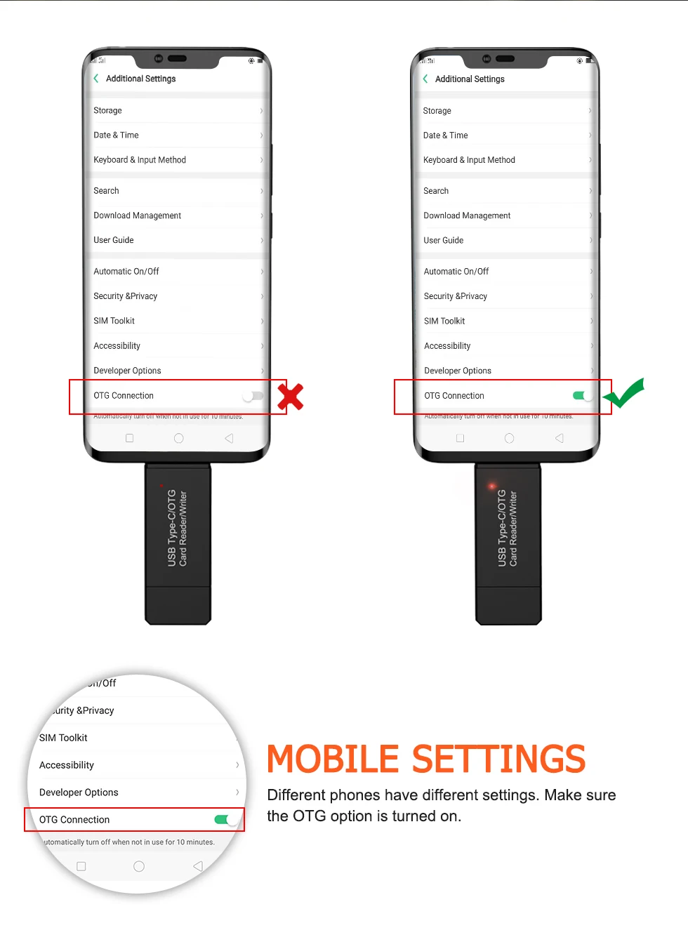 Micro usb type C адаптер OTG кабель 3 в 1 type-C type C USBC USB-C thunderbolt 3 для samsung huawei One Plus MacBook картридер