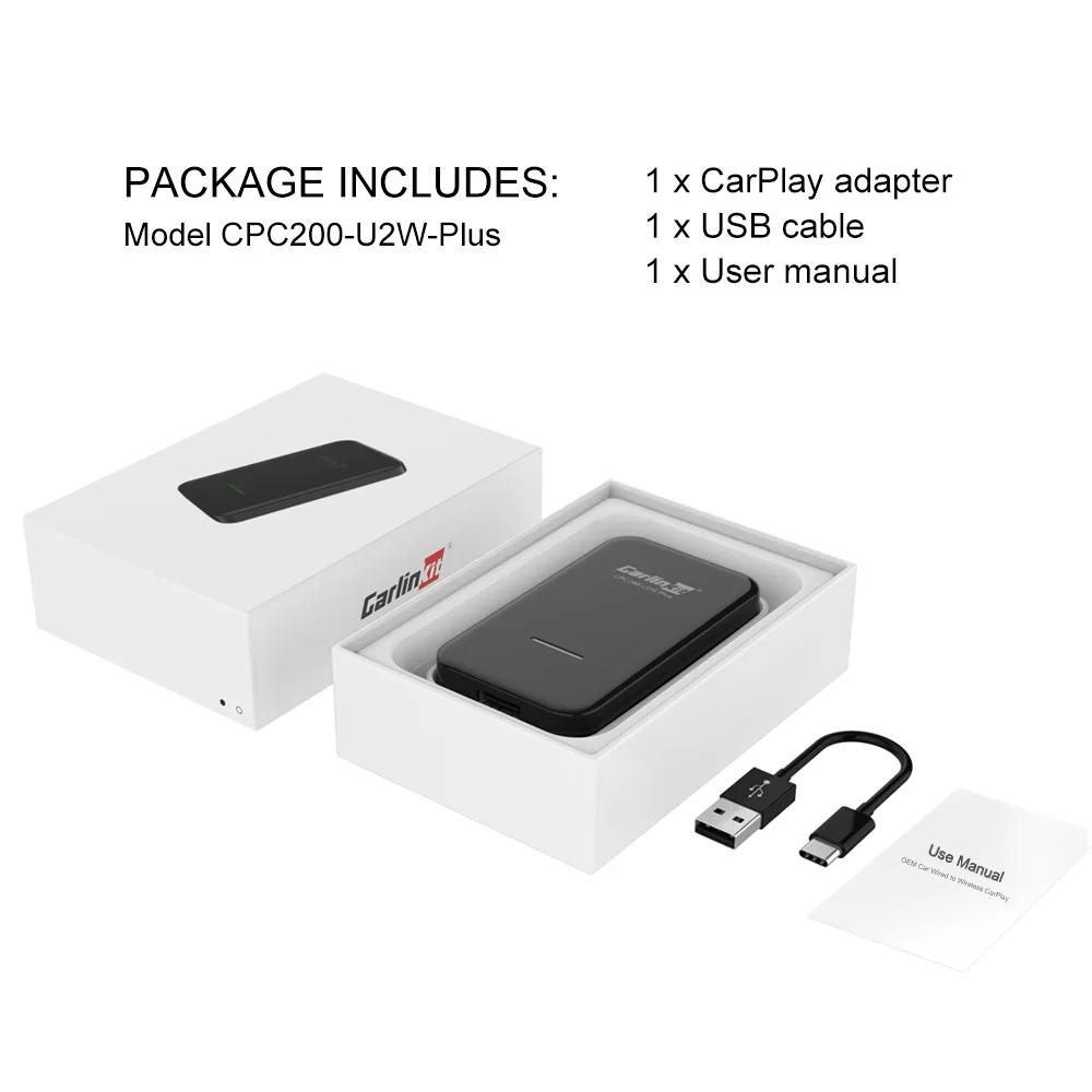 Carlinkit 2.0 CarPlay Wireless For Audi A1 A3 A4 A5 A6 A7 A8 Q2 Q3 Q5 Q7 S4 MMI Carplay2Air Adapter Activator USB Dongle IOS 14