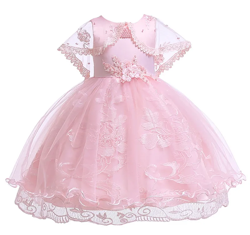 Girl Lace Dress Costumes for Girls Christmas Party Elegant Princess Dress Girl Wedding Dress Child Clothes 3- 10 Years