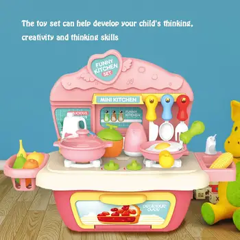 

Children Kitchen Toys Pretend Play Kitchen Toys Set Vegetables Fruits Kitchen Cutlery Table Toy Set For Kids Children In Stock
