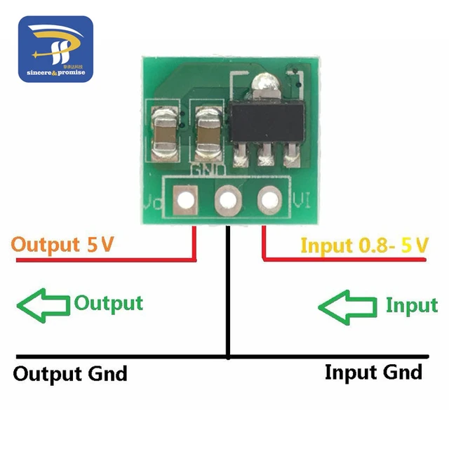 10pcs Dc-dc Boost Converter Step Up Module Board 1v-5v To 5v 500ma 600ma  Max For Arduino High Efficiency Frequency Quality - Integrated Circuits -  AliExpress