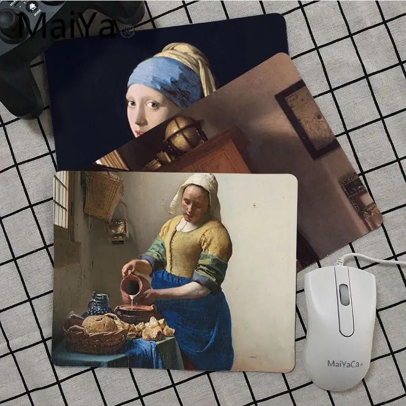 Maiya высокое качество Vermeer Искусство типа сделай себе сам дизайн игровой с узором