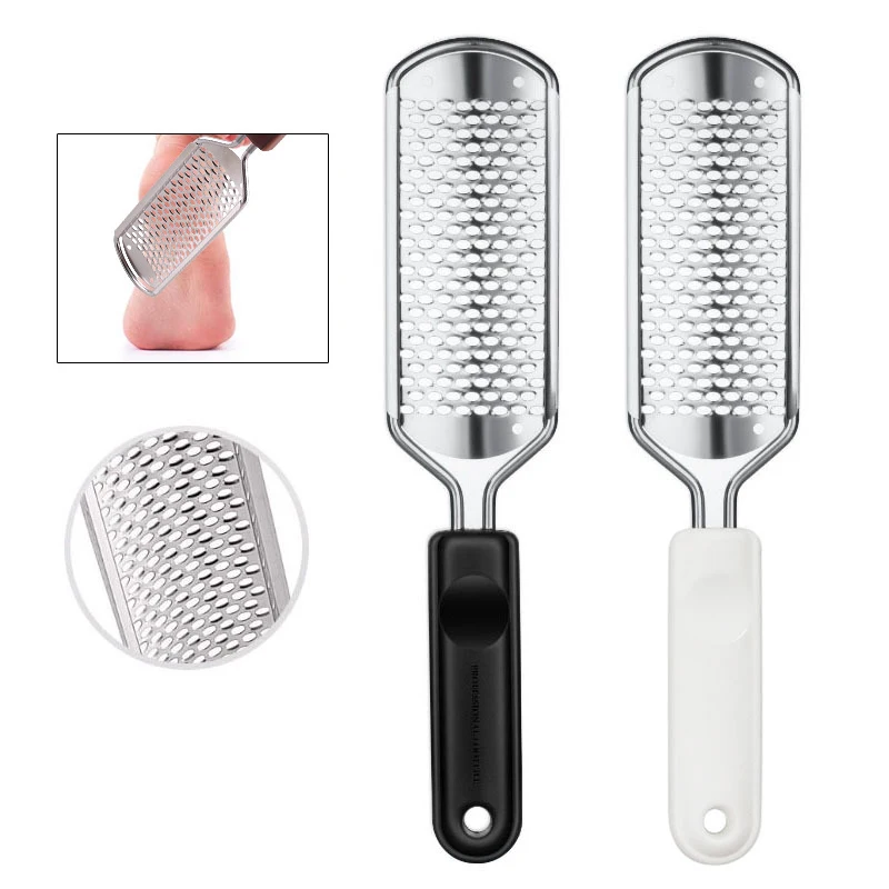 

Stainless Steel Pedicure Tool Foot File Foot Dead Dead Skin Remover Blade Foot Care Brush Clean Callus Cells Corns Rasp Scrubber