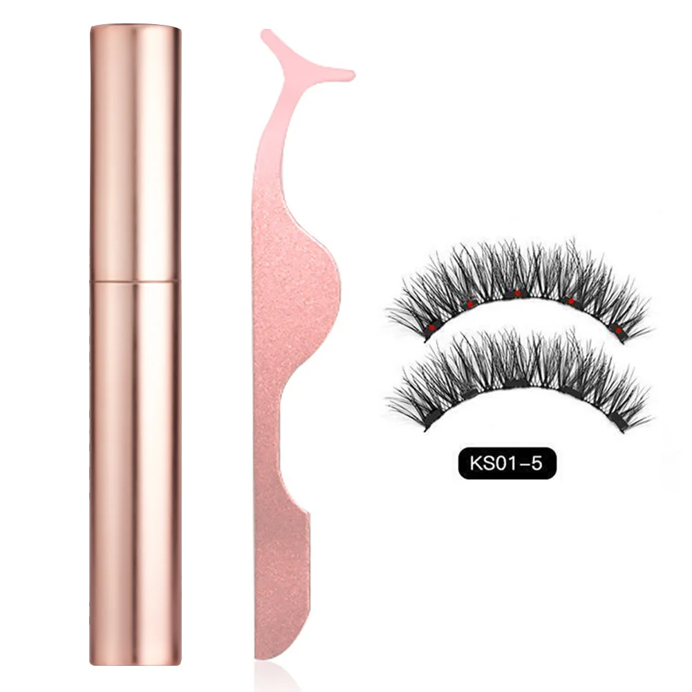 Женский очаровательный Макияж магнитный глаз для увеличения натуральный