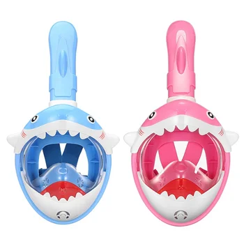 

Child Scuba Diving Mask Full Face Snorkeling Mask Underwater Anti Fog Snorkeling Diving Mask For Swimming Spearfishing Dive New