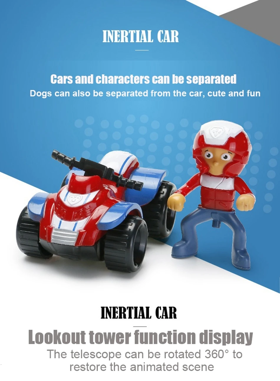 Все paw patrol автобус смотровая башня с музыкальными фигурками patrulla canina paw patrol игрушки для детей рождественские подарки
