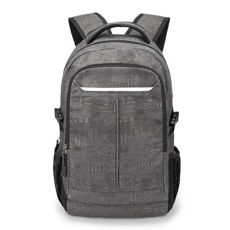 

2016 New Style Canvas Bag Backpack Men Europe And America Style Backpack Nylon Zipper Trend Men's Bag