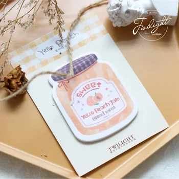 

20Set Memo Pads Sticky Note Kawaii Fresh fruit drink Paper Notepad diary Scrapbooking Stickers Office School stationery Notepads