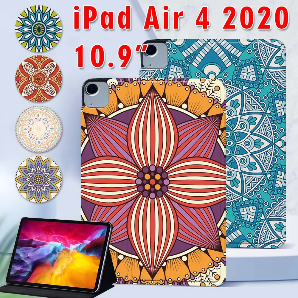 Per Apple Ipad Air 4 2020 Custodia Per Tablet Da 10.9 Pollici, Per A2072 A2316 A2324 A2325 Custodia In Pelle Pu Custodia Folio