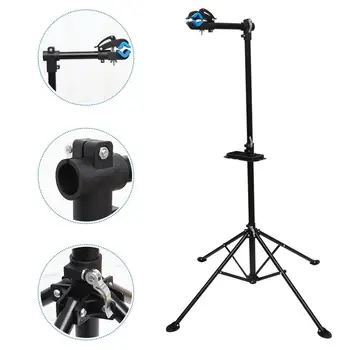 

1Pc Pro Bicycle Adjustable Repair Stand for Home or Shop Road Pro Stand Collet Random Color(Black)