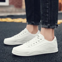 Г. Новая мужская обувь Корейская версия трендовой студенческой обуви брендовая парусиновая обувь Мужская дышащая Летняя обувь