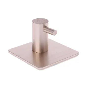 

8 Pcs Self Adhesive Hooks Home Kitchen Wall Door Hook Clothes Coat Bag Key Hanger Bathroom Towel Holder Storage Rack Aluminum