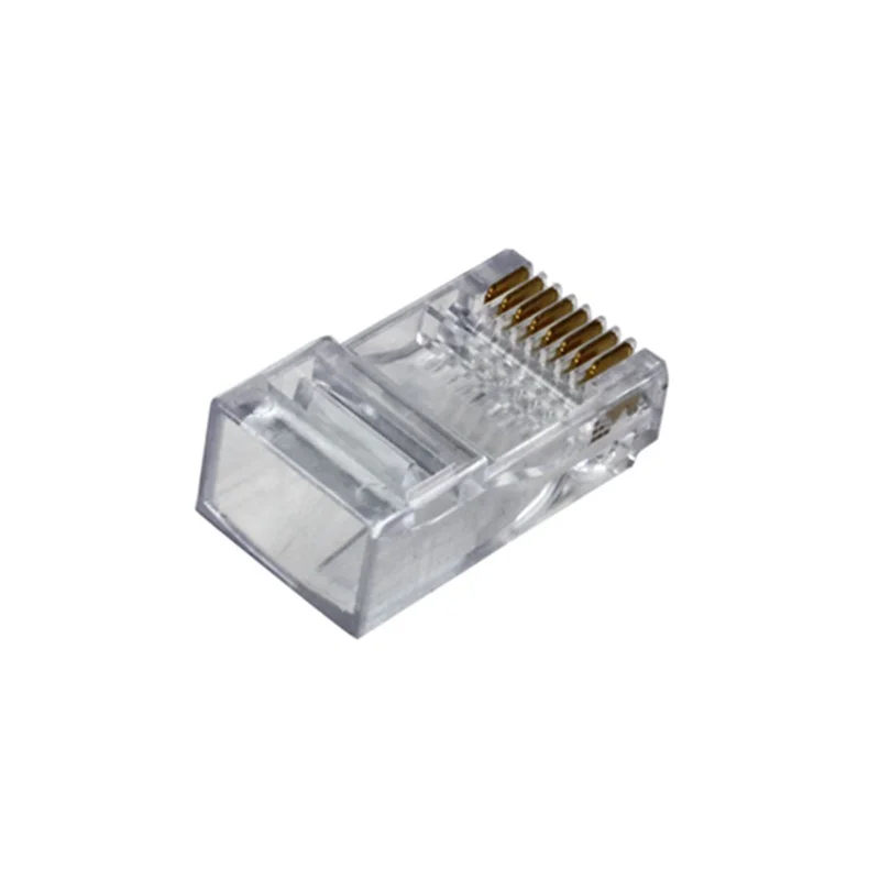

150 Pcs RJ45 8P8C Network Cable CAT5E Cat6 Connector Crimp Plug Clear