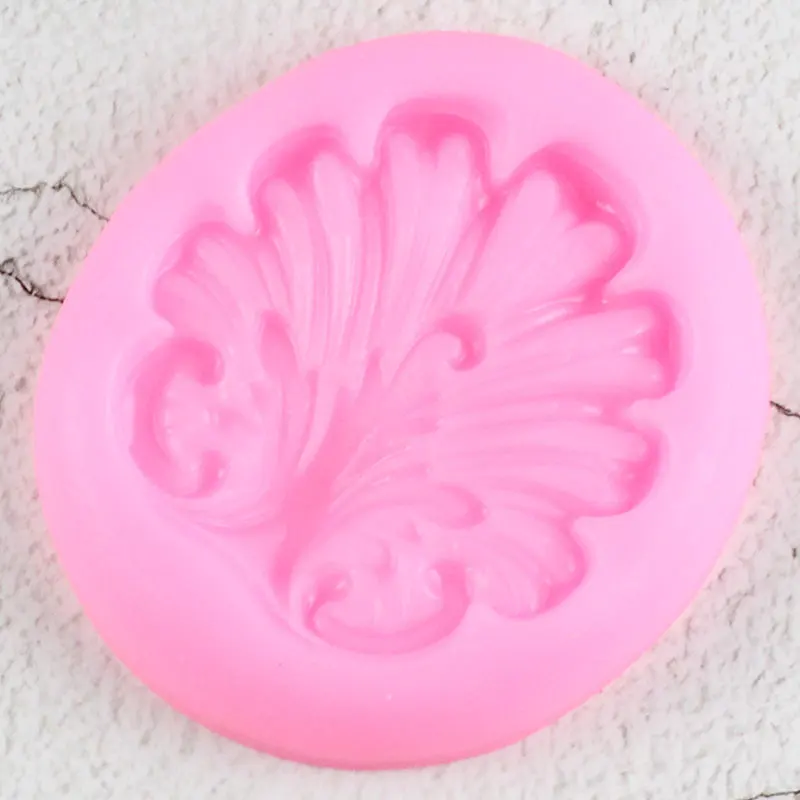 Sugarcraft Shell рельефная граница силиконовые формы помадка для кекса инструменты для украшения торта Полимерная глина конфеты шоколадные формы