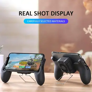 

Bakeey Phone Cooler Handle Semiconductor Cooling Fan Holder Mobile Radiator Gamepad Controller For iPhone XS Max 11Pro S20+ Note