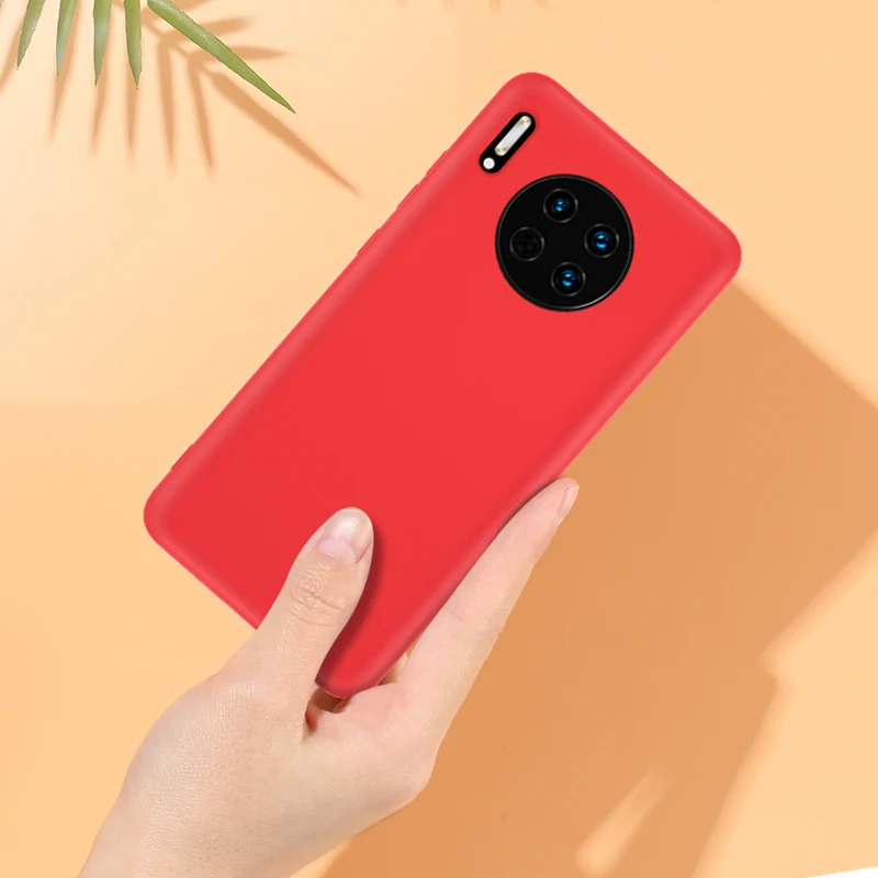 X-level жидкий силиконовый чехол для huawei Mate30 Pro Honor 20 Pro Se 9x8 s V20 Nova 5i Pro мягкий гелевый резиновый Тонкий матовый чехол