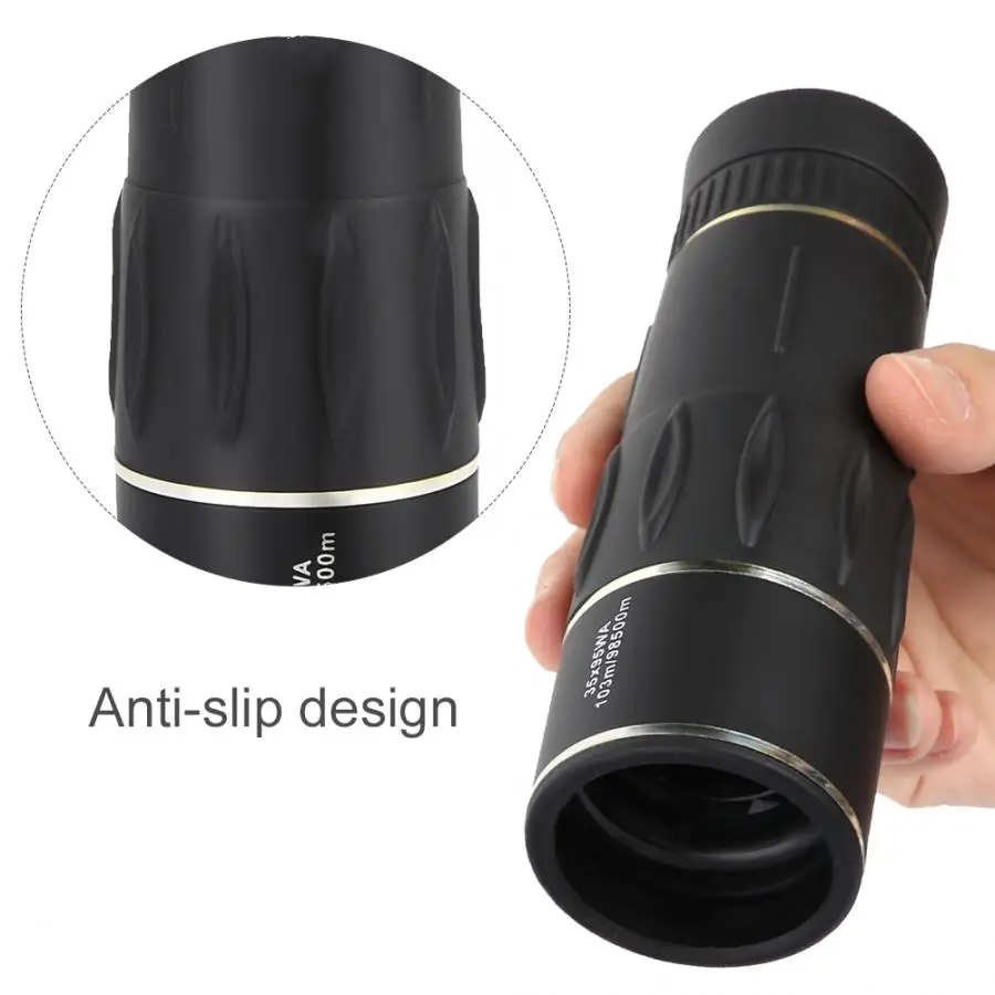 Waterproof Mini Portable 12X HD Optical Monocular Hunting Camping Concert Telescope Outdoor Use Outdoor Tools Hunting Telescope