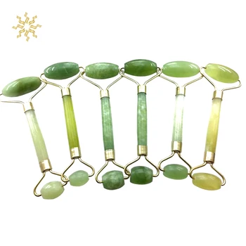 

Facial Beauty Massage Tool Roller Face Thin Massager Natural Jade Stone Scroll Wheel K510
