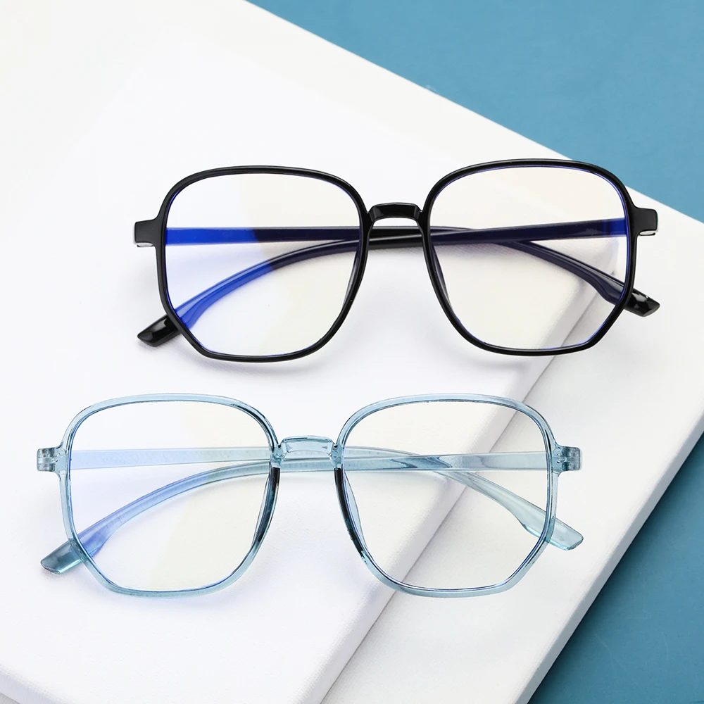 

Vintage Anti Blue Light Women Men Eyewear Frame Square Myopia Frames Spectacles Frames Ladies Transparent Optical Eye Glasses
