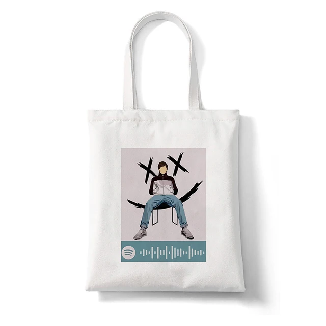 Louis Tomlinson Walls One Direction Shopper Bags Shopping Bag Tote Bag Shoulder Bag Canvas Bags Large Capacity College Handbag X250