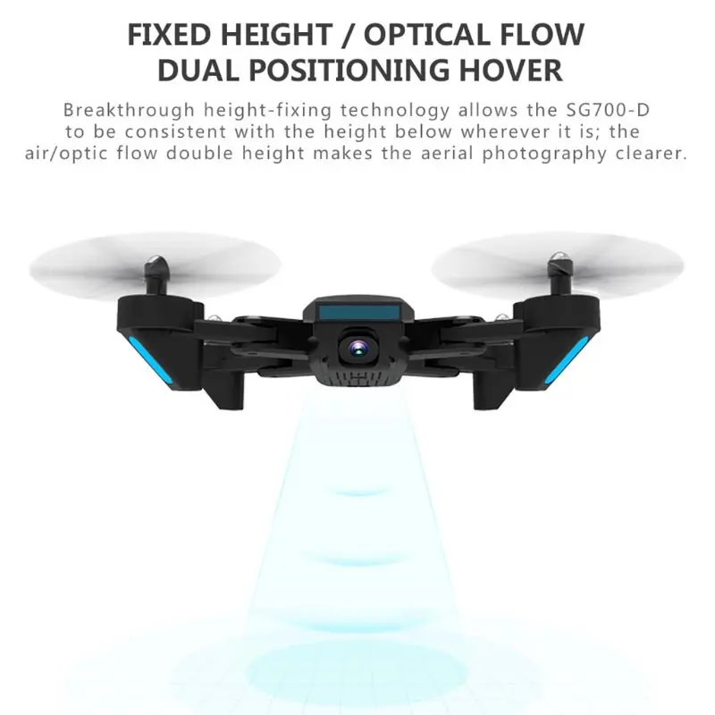 SG700-D 4K HD широкоугольный Дрон с камерой позиционирования складной FPV RC Квадрокоптер