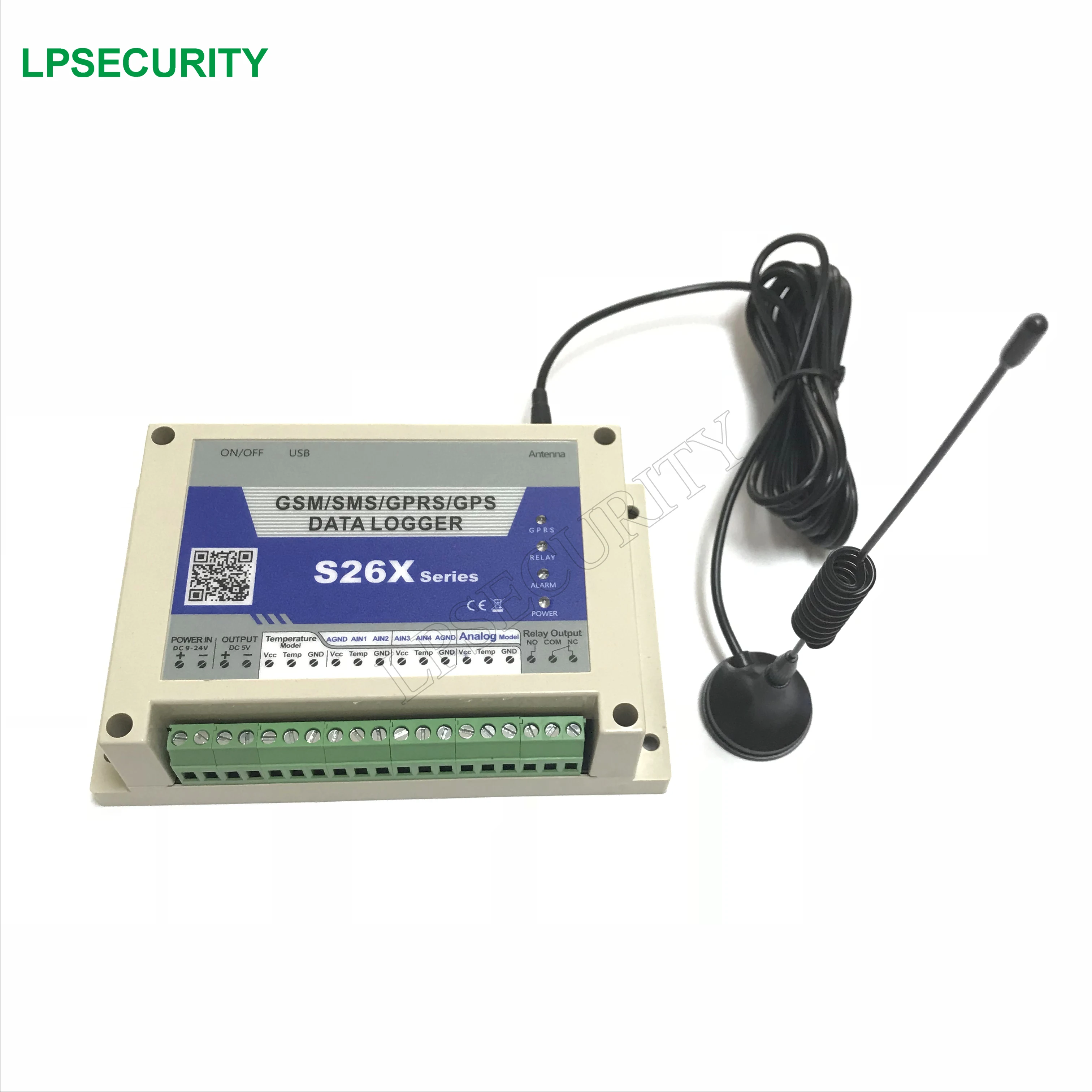 Gsm Gprs Remote Wireless 4 Analog Inputs Data Logger S262 Monitoring