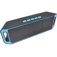 Портативный беспроводной Bluetooth динамик перезаряжаемый с вызовом FM TF карта USB AUX светильник вес и портативный