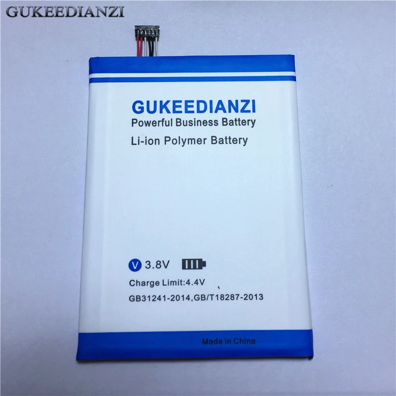 GUKEEDIANZI TLP035AJ настоящий литий-полимерный аккумулятор для мобильного телефона емкостью 3500 мАч для Alcatel One Touch M823 N1 MAX мощные прочные аккумуляторы