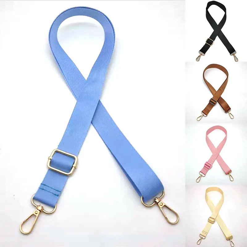 130cm Women Child Bag Strap Nylon Shoulder Handbag Wide Strap Messenger Belt for Bag Accessories Adjustable Replacement Handle
